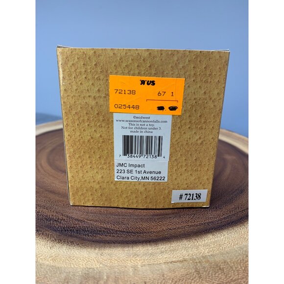 Midwest Smores Original Soccer Snowman Figurine In Box - Picture 3 of 5